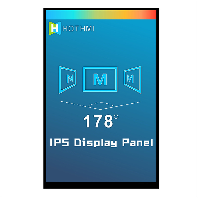 8.0 Inch 800x1280 LCD Display IPS MIPI JD9365 Sunlight Readable For Industrial Control 6